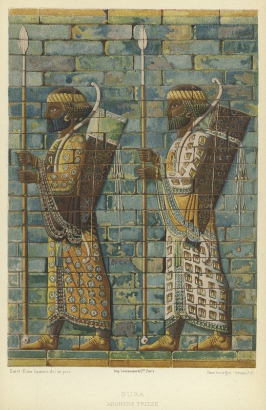 Susa, Archers Frieze od French School