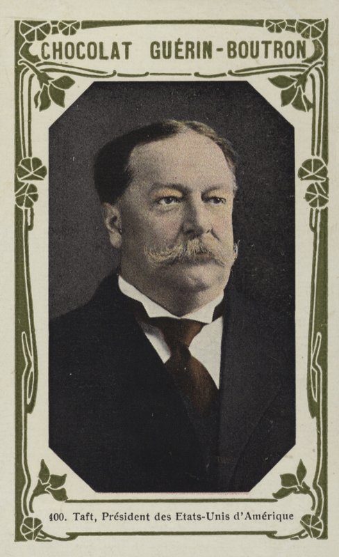 Taft, prezident Spojených států amerických (barevné foto) od French School