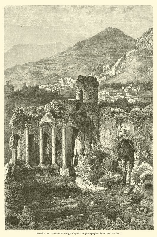 Taormine (rytina) od French School