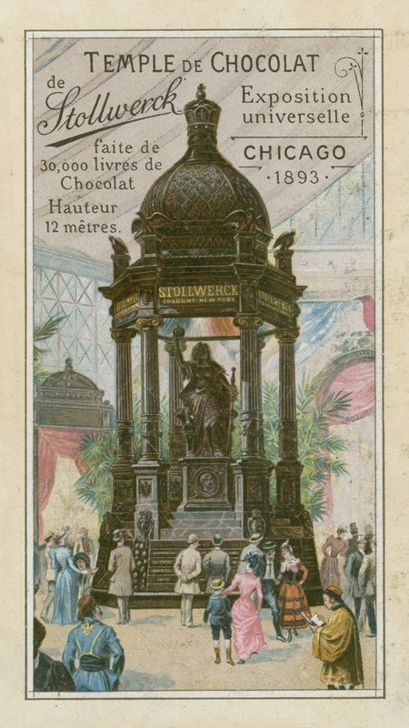 Chrám čokolády od Stollwerck od French School