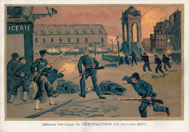 Obrana Chateaudunu od French School