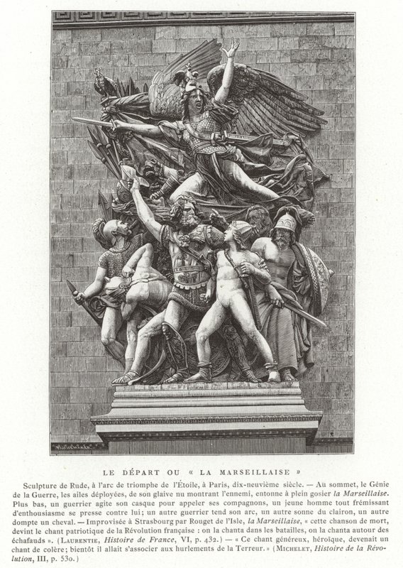 The Departure neboli La Marseillaise od French School