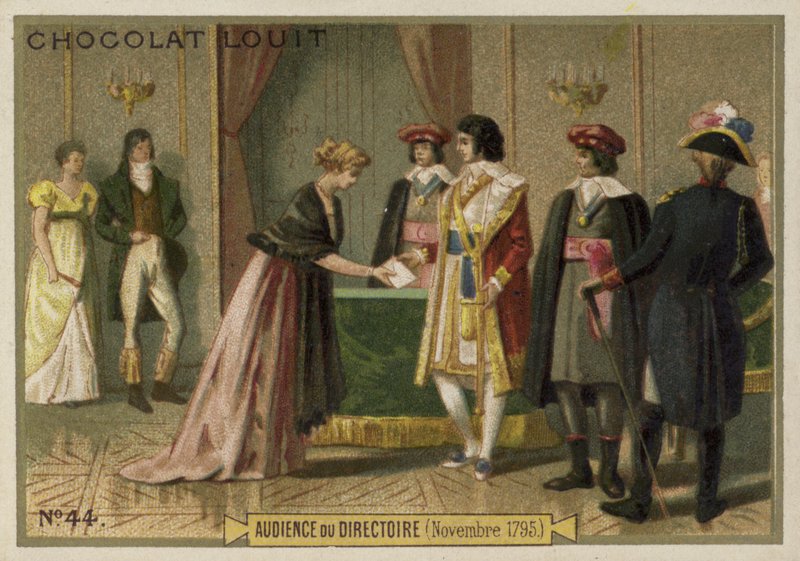 Adresář, Francouzská revoluce, listopad 1795 od French School