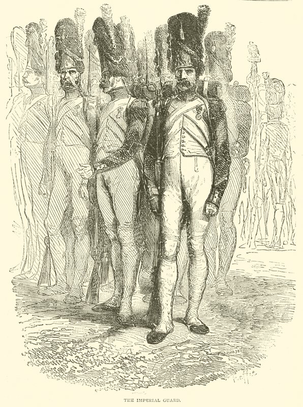 Imperial Guard (rytina) od French School