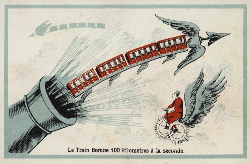 Bomba vlak - 100 kilometrů za sekundu od French School