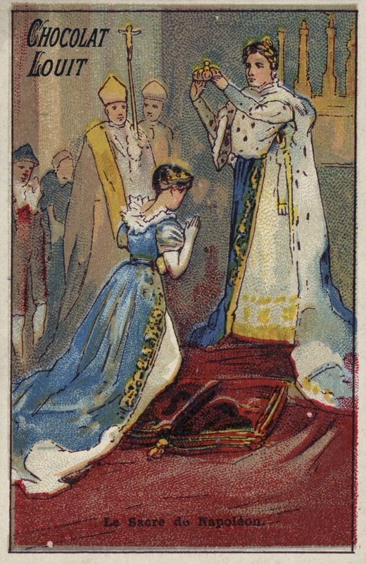 Napoleonova korunovace, 1804 od French School