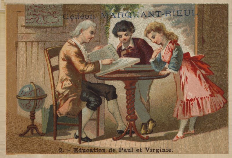 Vzdělání Paula a Virginie od French School