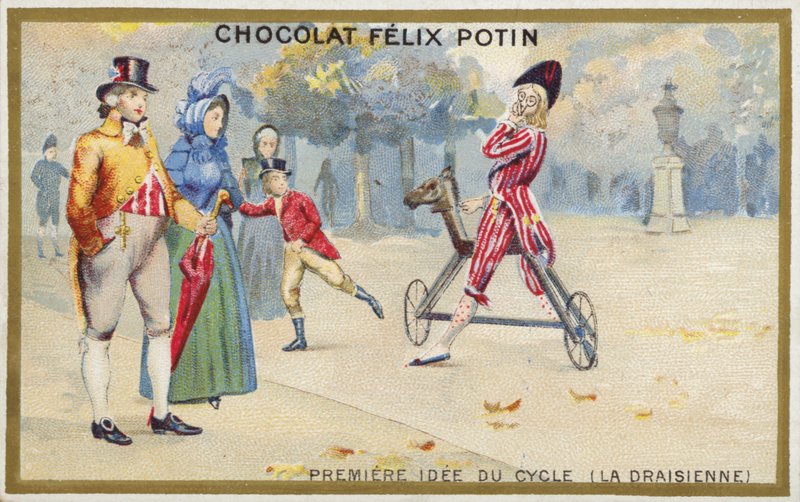 První myšlenka kola, La Draisienne od French School