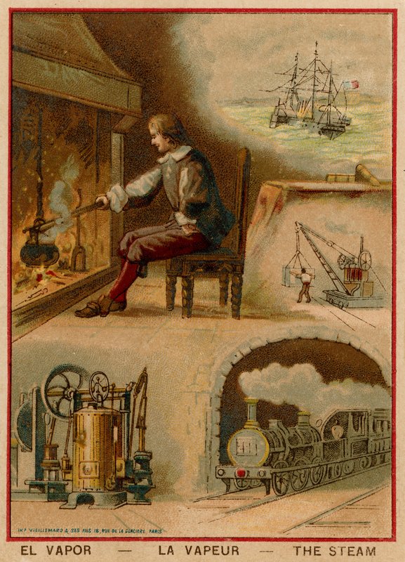 Historie používání páry od French School