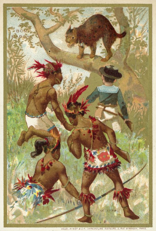 rys (chromolitho) od French School