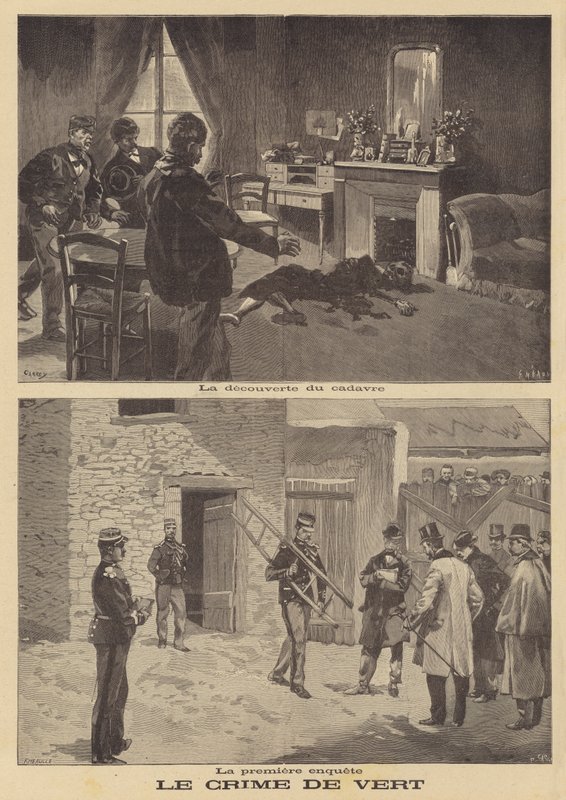 Vražda Madame Benoist ve Vert, poblíž Mantes od French School