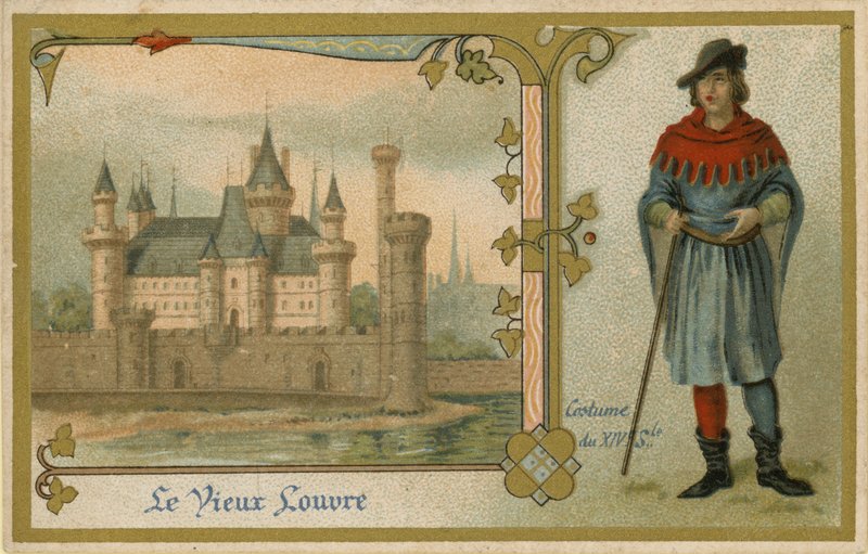 Starý Louvre od French School
