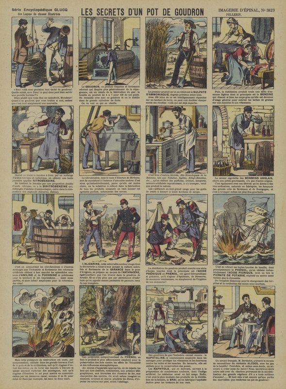 Tajemství kádě dehtu (barva litho) od French School