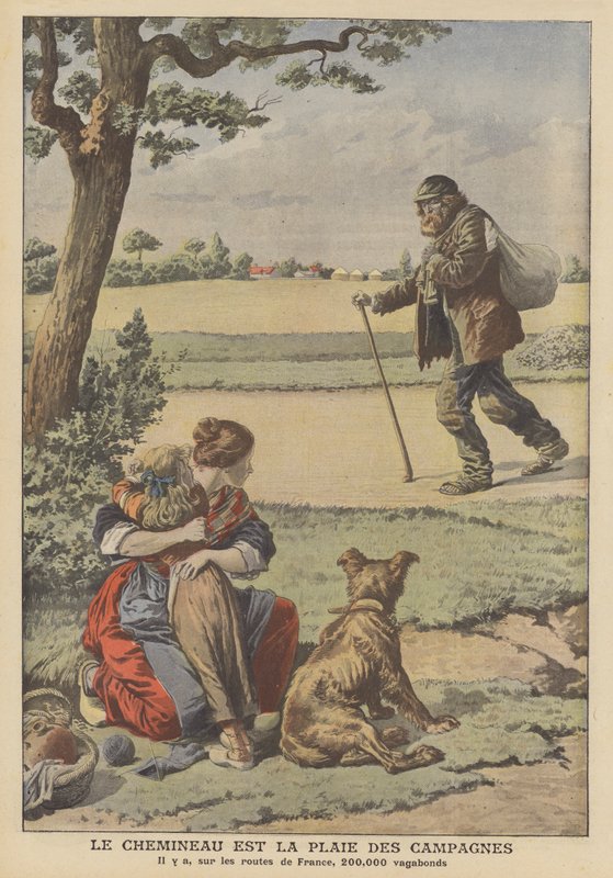 Tulák je mor venkova (barva lito) od French School