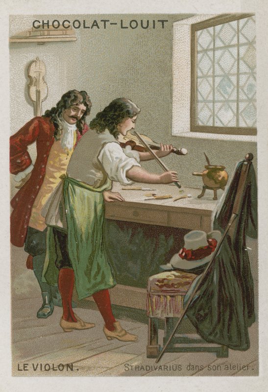 Housle: Stradivarius v jeho dílně od French School