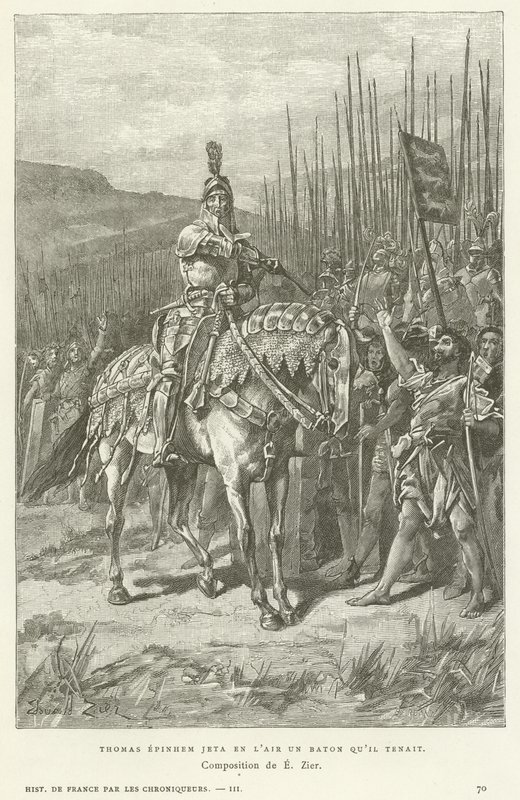 Thomas Epinhem vyhodil do vzduchu obušek, který držel od French School