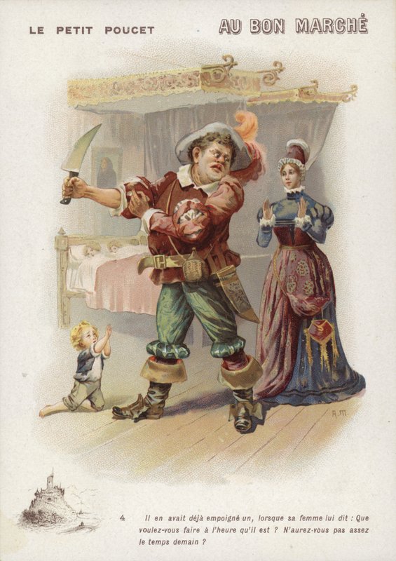Tom Thumb, Muž s dýkou od French School