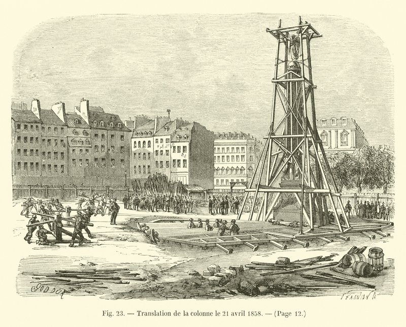 Překlad sloupku 21. dubna 1858 od French School