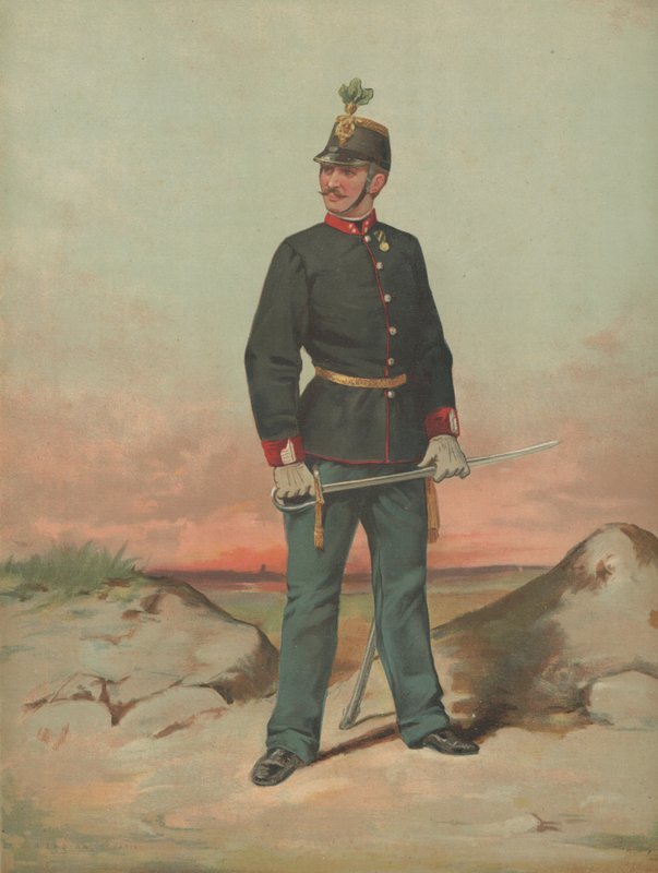 Neznámý francouzský voják od French School