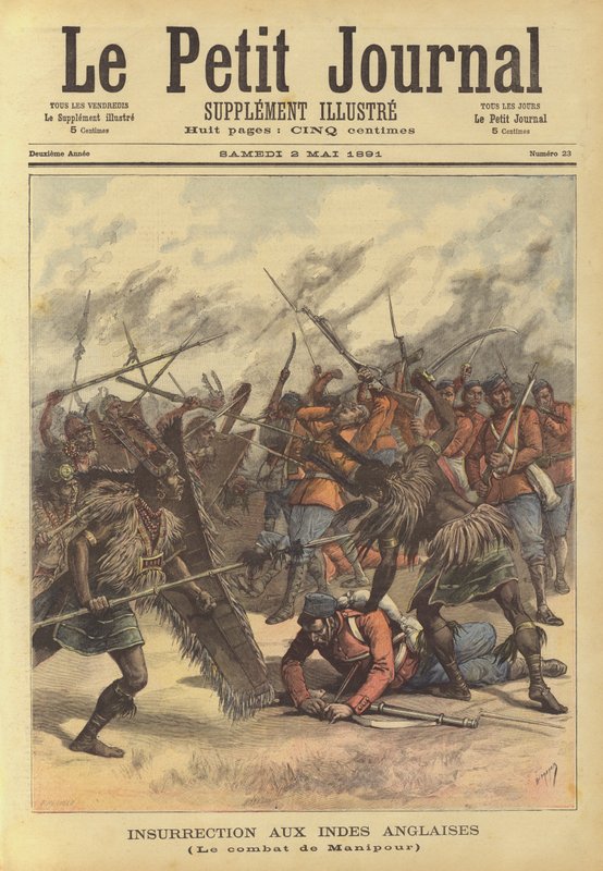 Povstání v britské Indii od French School