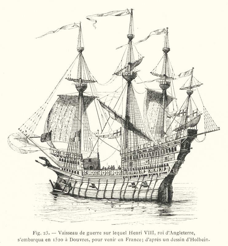 Pečeť města Dover, Anglie od French School
