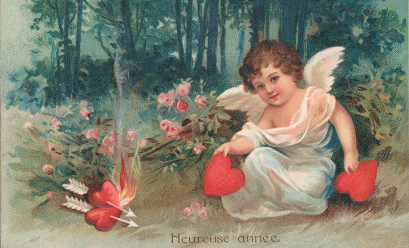 Valentýn Cupid od French School