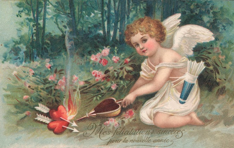 Valentýn Cupid od French School