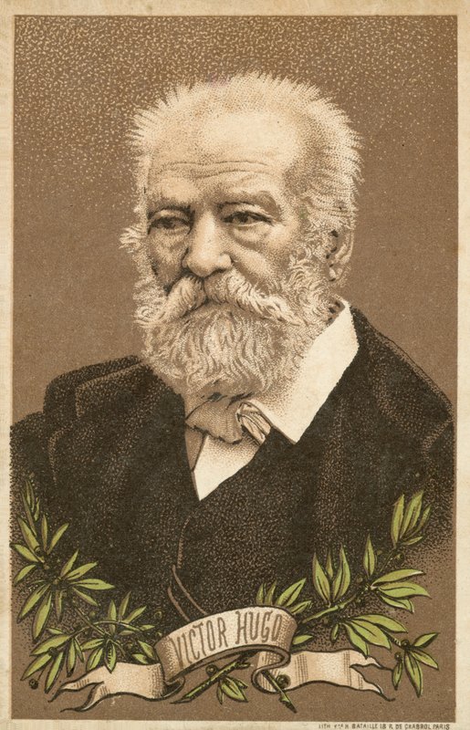 Victor Hugo , francouzský básník, prozaik a dramatik od French School