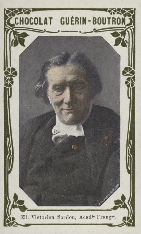 Victorien Sardou, Francouzská akademie (barevné foto) od French School