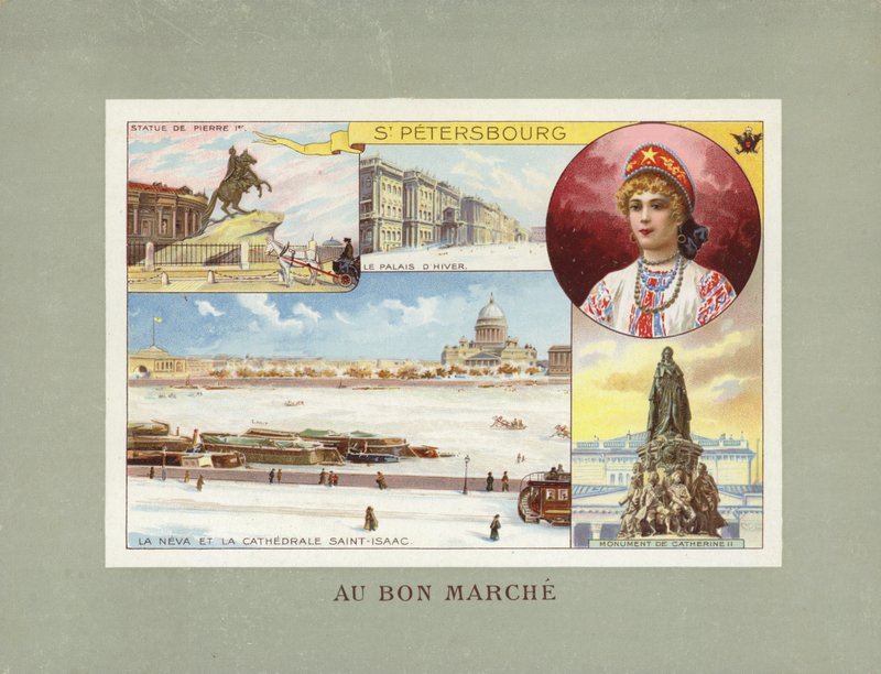 Pohledy na Petrohrad od French School