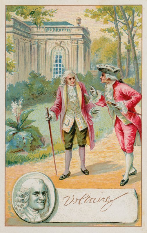 Voltaire , francouzský osvícenský spisovatel, historik a filozof (1694-1778) od French School