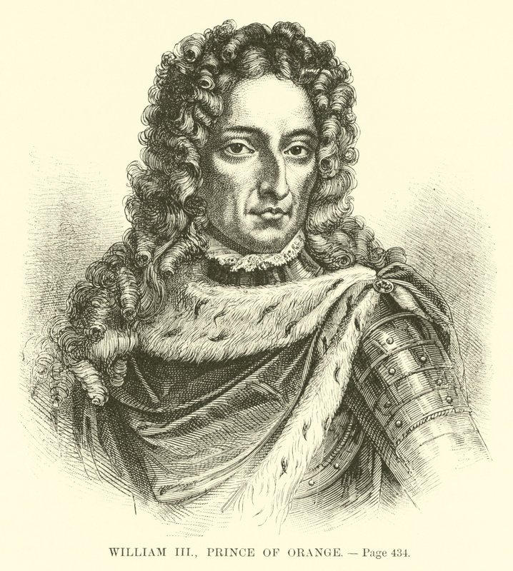 William III, princ Oranžský od French School
