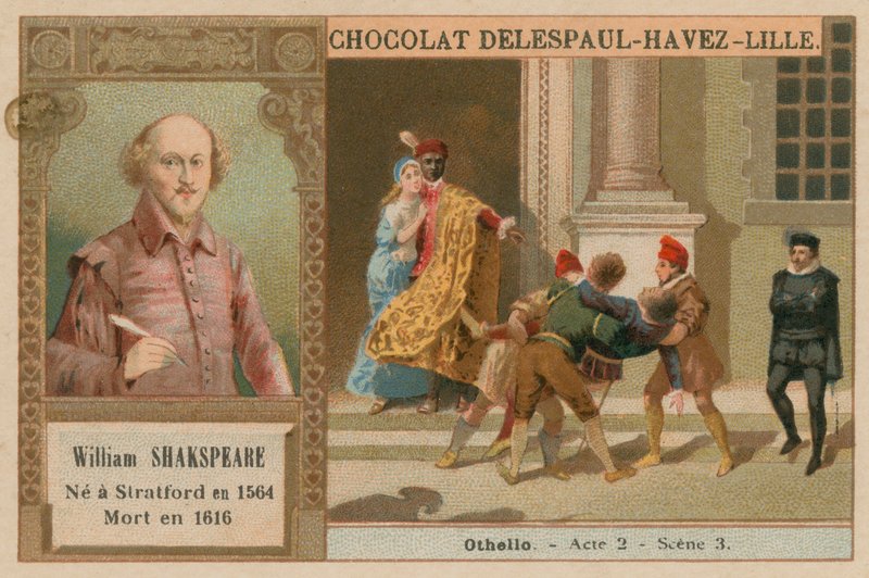 William Shakespeare od French School
