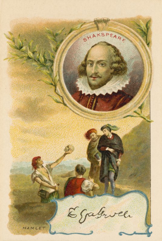 William Shakespeare , anglický dramatik a básník od French School
