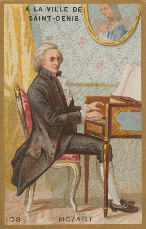Wolfgang Amadeus Mozart, rakouský skladatel klasické hudby 18. století od French School
