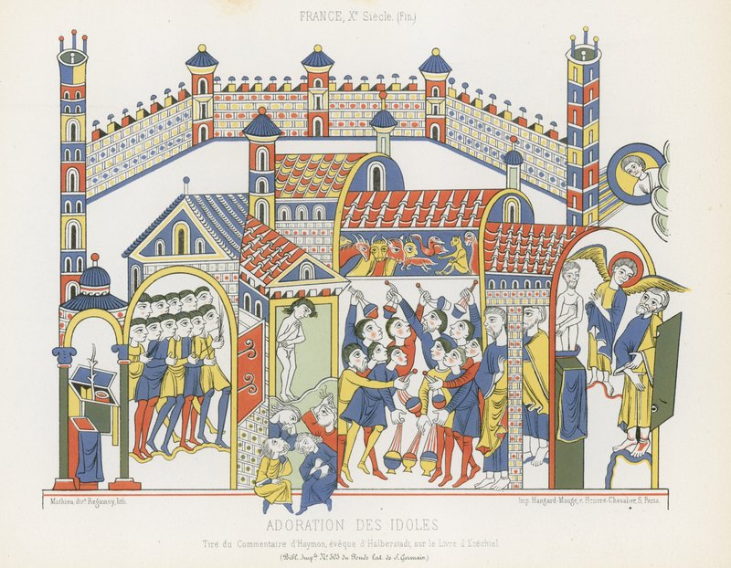 Uctívání idolů od French School