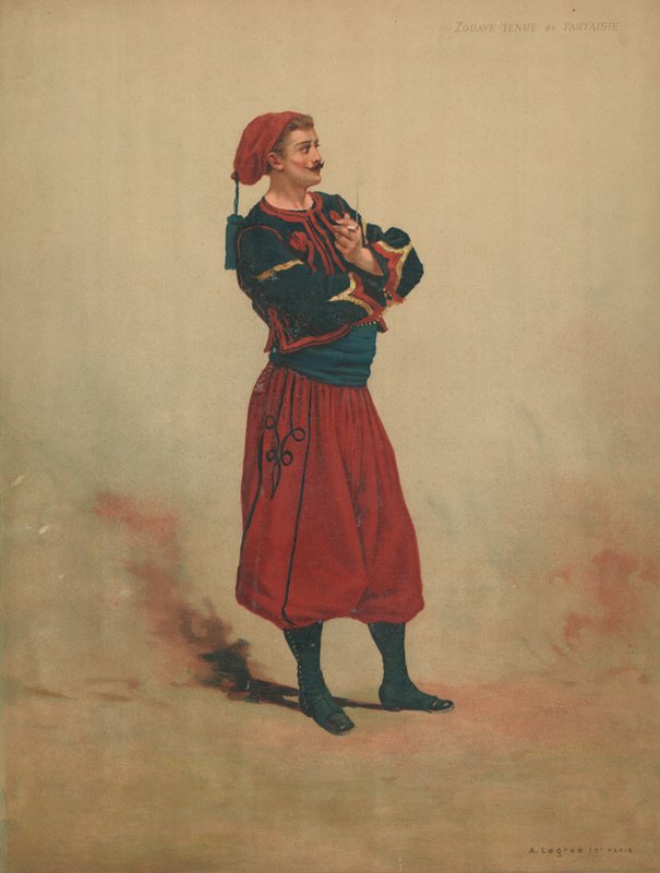 Zouave maškarní šaty od French School