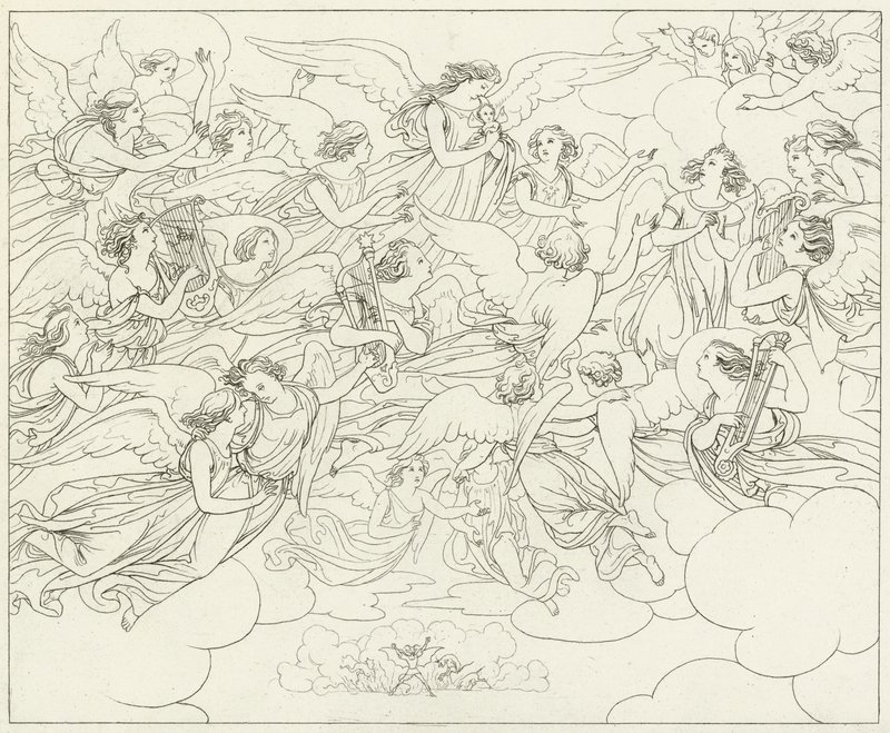 Ilustrace k filmu Goethes Faust od Friedrich August Moritz Retzsch