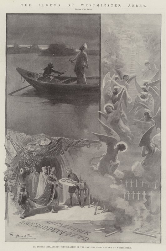 The Legend of Westminster Abbey od G.S. Amato
