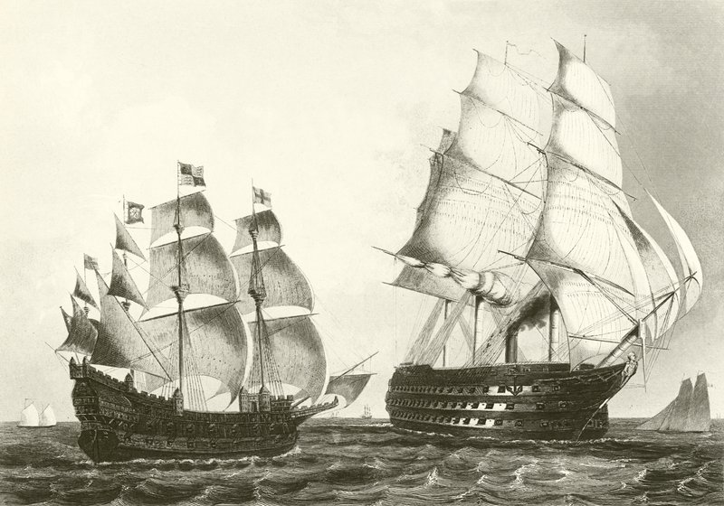 The Great Harry Man-of-War od G.W. Terry