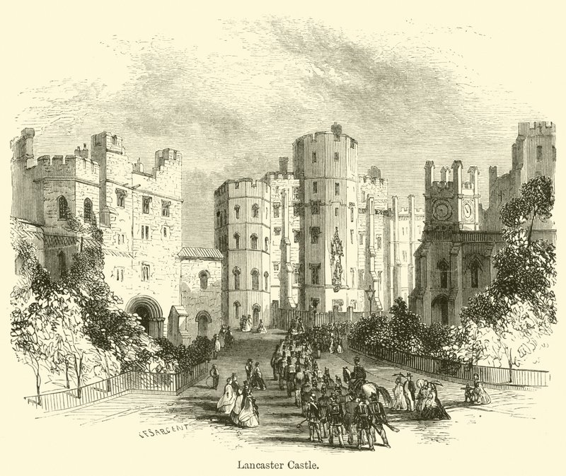 Hrad Lancaster od G. F. Sargent