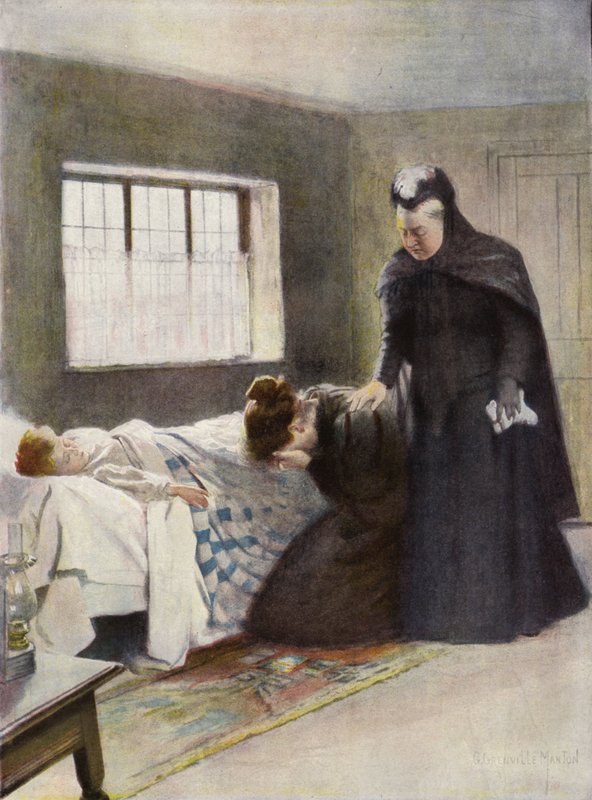 Postava královny Viktorie: Sympatie (barevné lito) od G. Grenville Manton