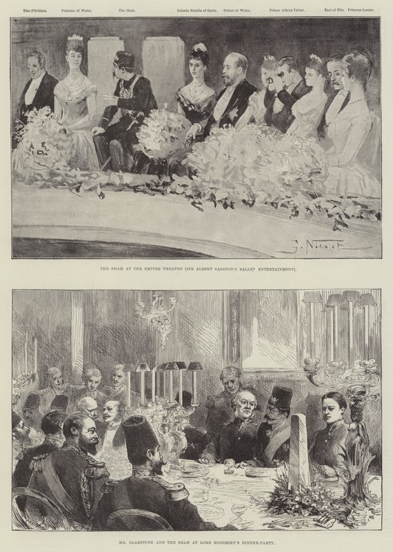 Návštěva šáha od Gabriel Nicolet