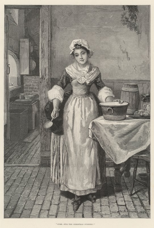 Přijďte zamíchat vánoční pudink! od George Adolphus Storey