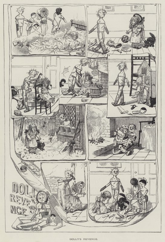Dollyina pomsta od George Cruikshank