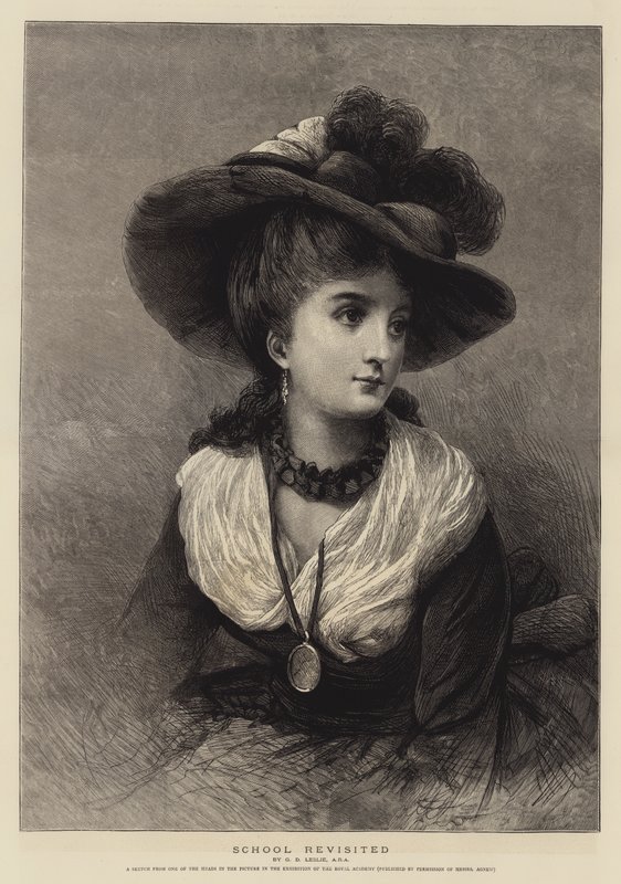 Škola znovu navštívena od George Dunlop Leslie