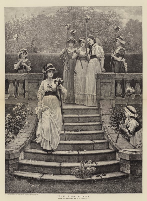 Královna růží od George Dunlop Leslie