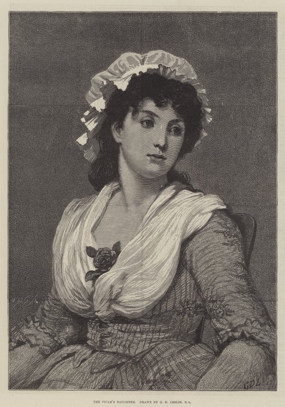 Vikářova dcera od George Dunlop Leslie