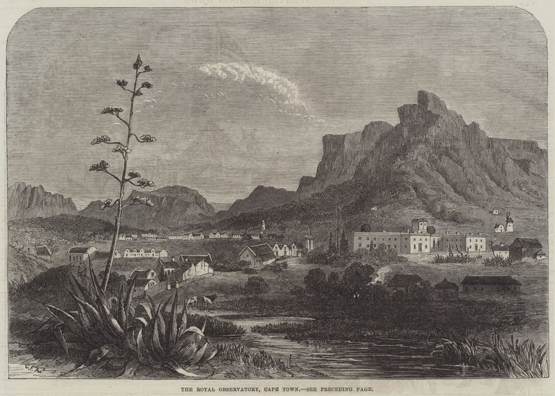 Královská observatoř, Kapské Město od George French Angas