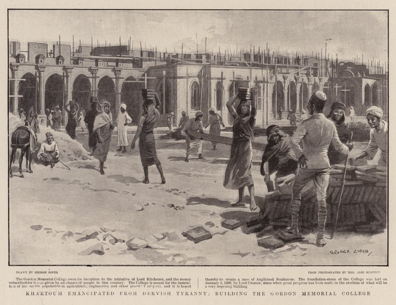 Chartúm se emancipoval od Dervish Tyranny a vybudoval Gordon Memorial College od George Soper